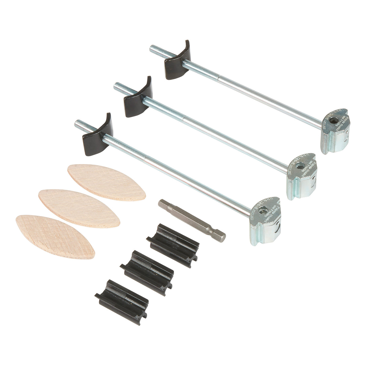 Trend ZIPBOLT Compact Laminate Worktop Connector Kit suits 26-40mm Material Thickness