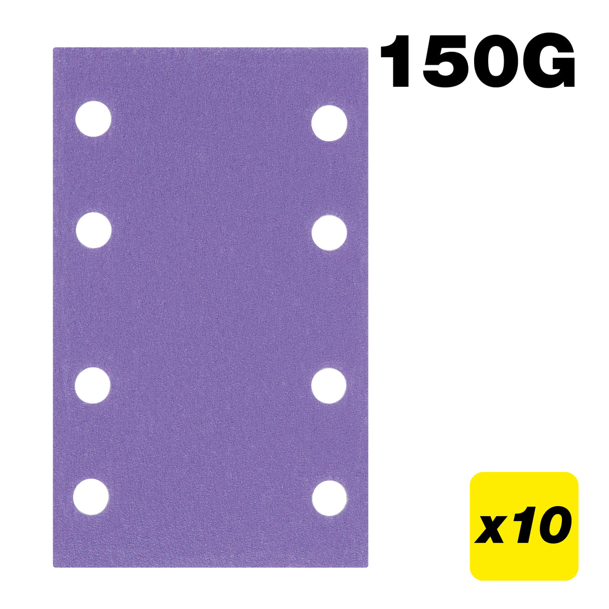 Trend Sanding Pads 80 x 133mm Pack of 10