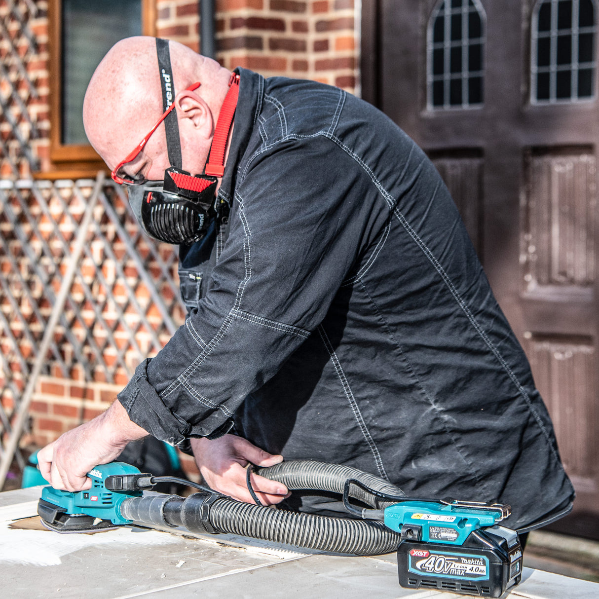 Trend 7-Hole Detail Sanding Pads 100 x 150mm 60G/120G/240G Pack of 6