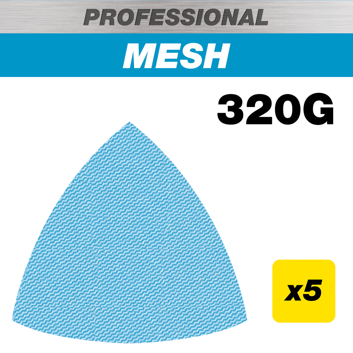 Trend Pro Mesh Delta Sanding Pads 93 x 93mm Pack of 5