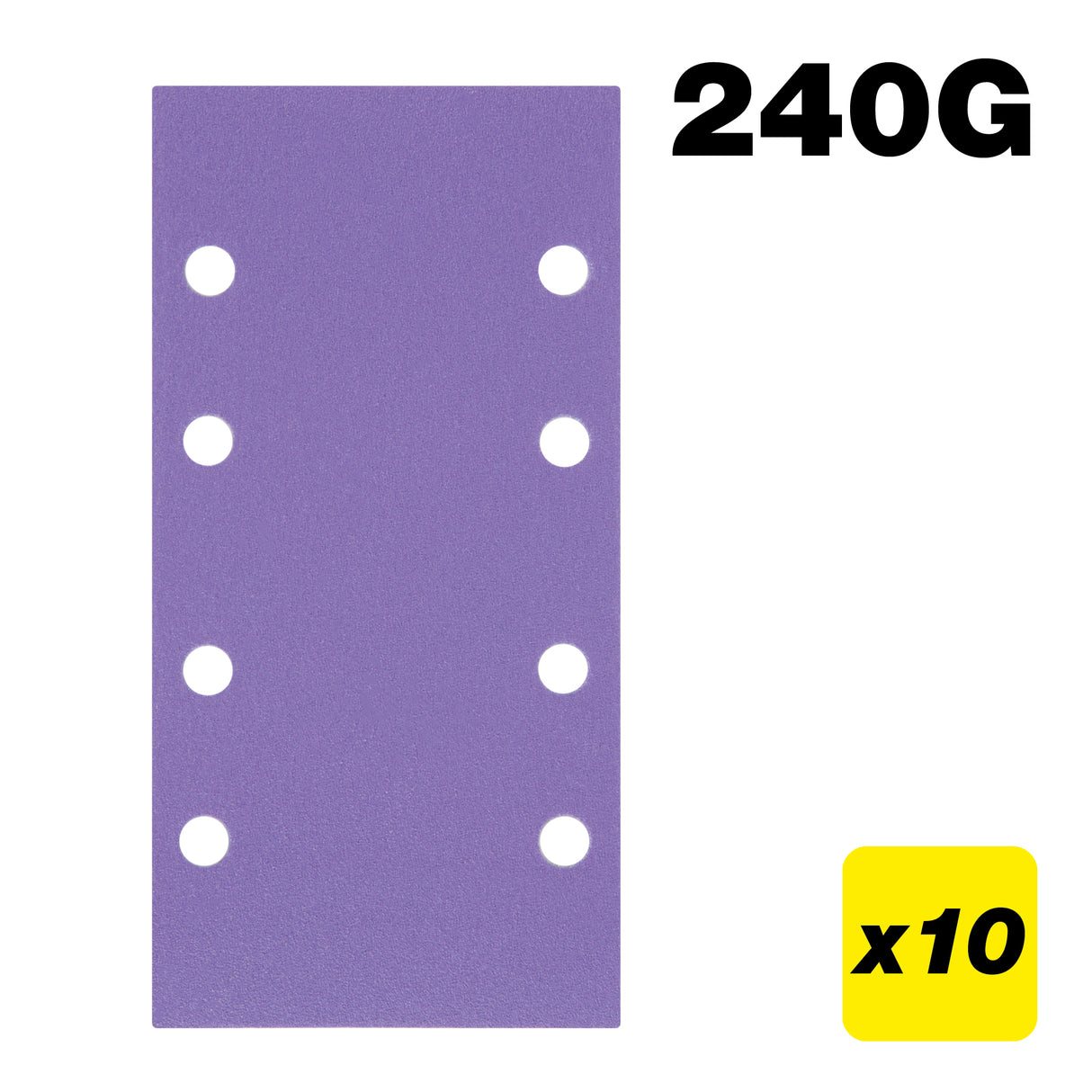 Trend Third Sheet Sanding Pads 93 x 185mm Pack of 10