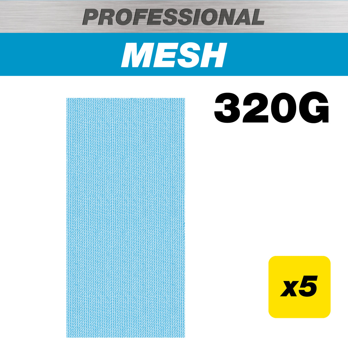 Trend Pro Mesh Third Sheet Sanding Pads 93 x 185mm Pack of 5