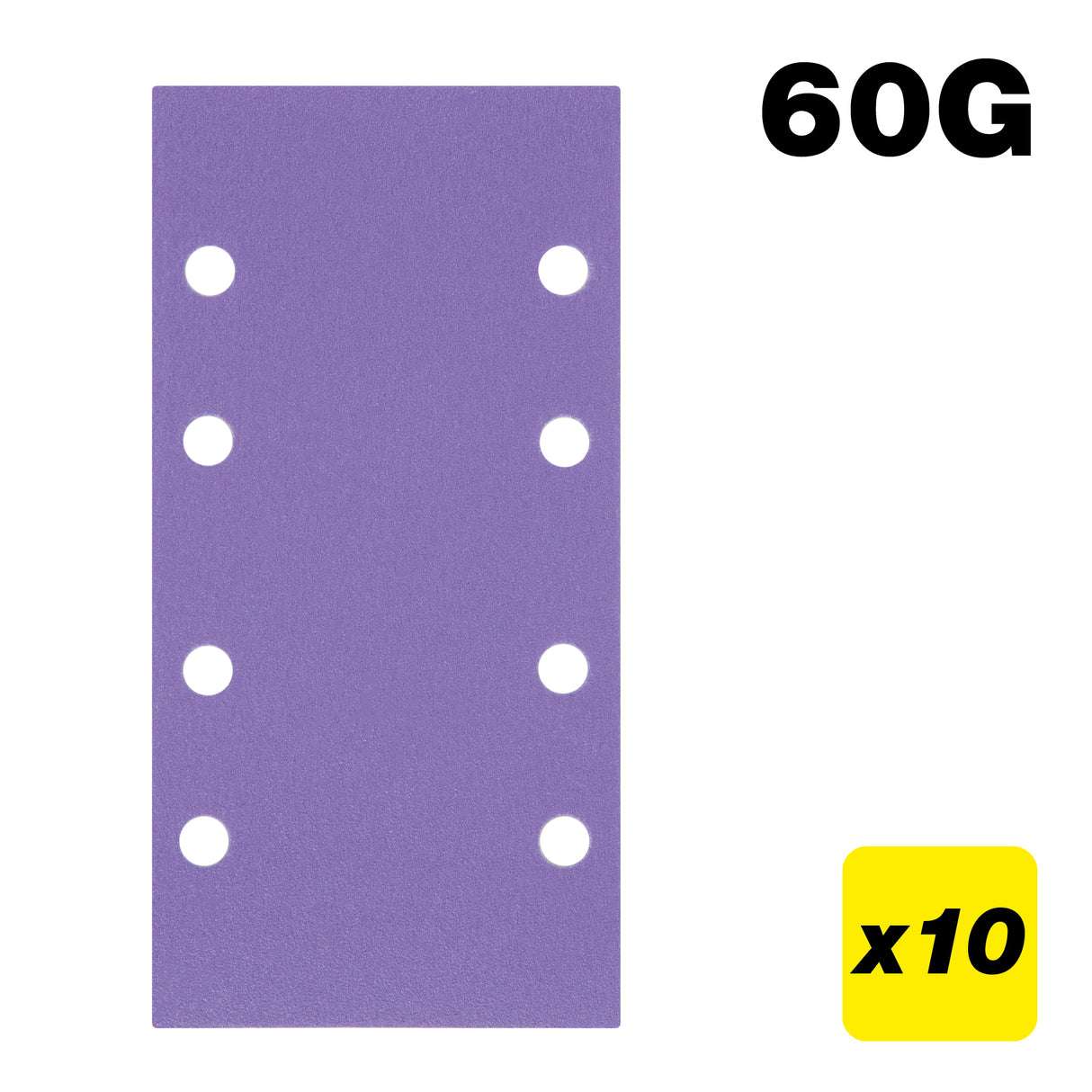 Trend Third Sheet Sanding Pads 93 x 185mm Pack of 10