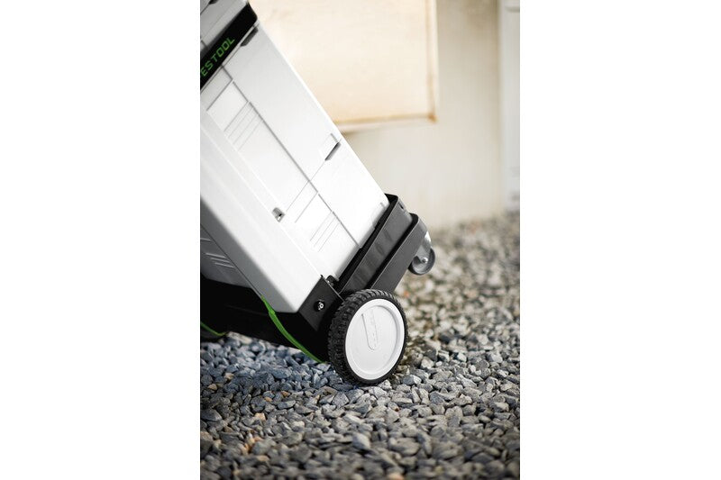 Festool SYS-ROLL Mobile Cart with 200mm wheels and safety strap for transporting SYS Classic and SYS T-LOC systainers