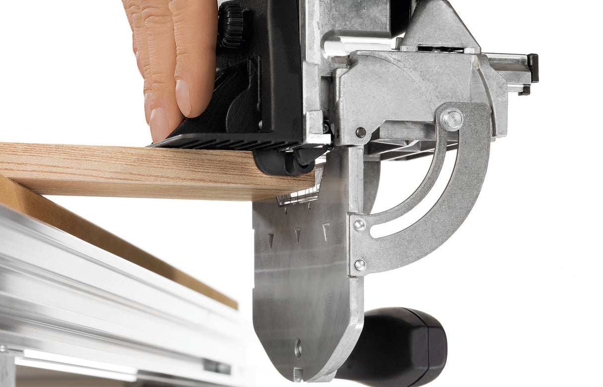 Festool Vertical Stop Attachment with integrated index stops for DF 500 Domino Joiner