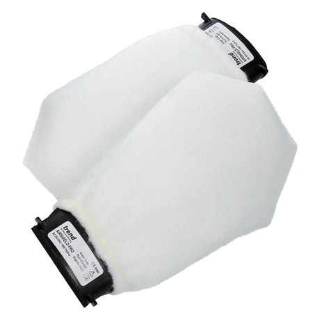 Trend Airshield Pro Respirator Face Shield Dust Mask Replacement Filters Pack of 2 Open mesh pre-filter for increased protection and longer main filter life