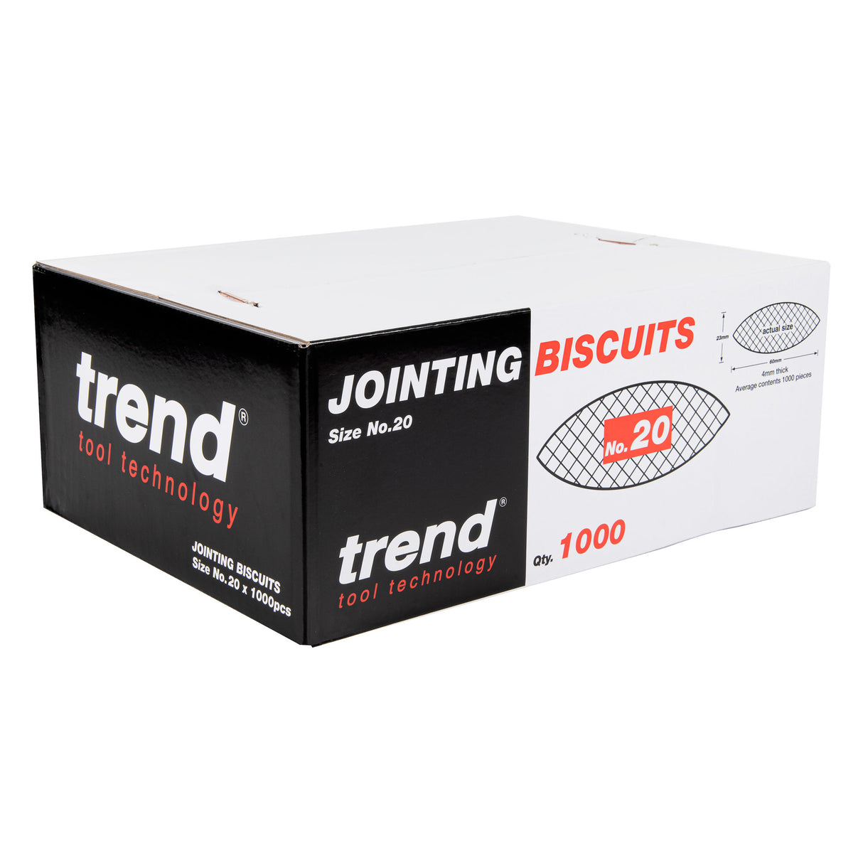 Trend No. 20 Size Jointing Biscuits