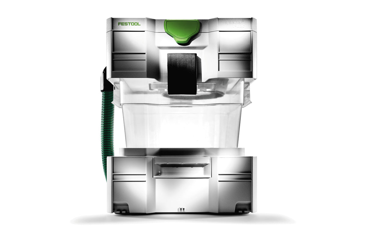 Festool CT-VA Cyclone Pre Separator with cyclone technology in action