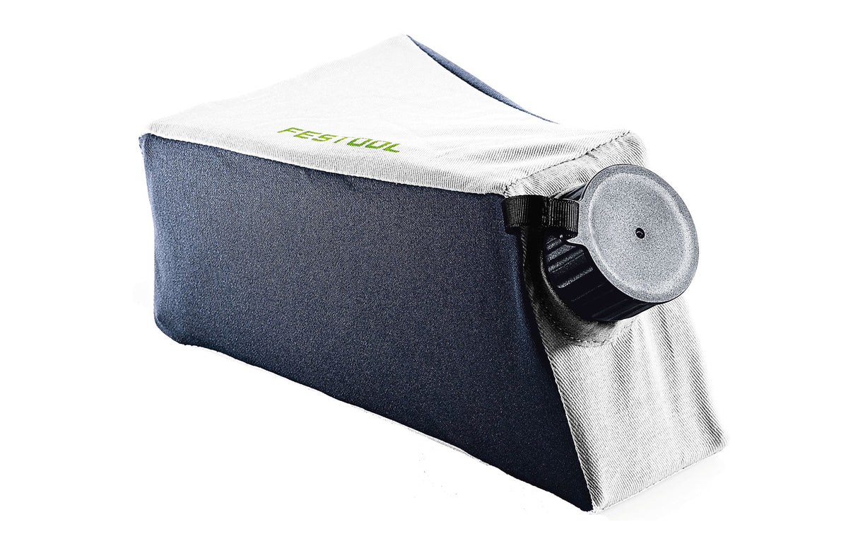 Festool Dust Catch Bag for TSC 55 & HKC 55 Circular Saws - Woodworking dust collection bag in action