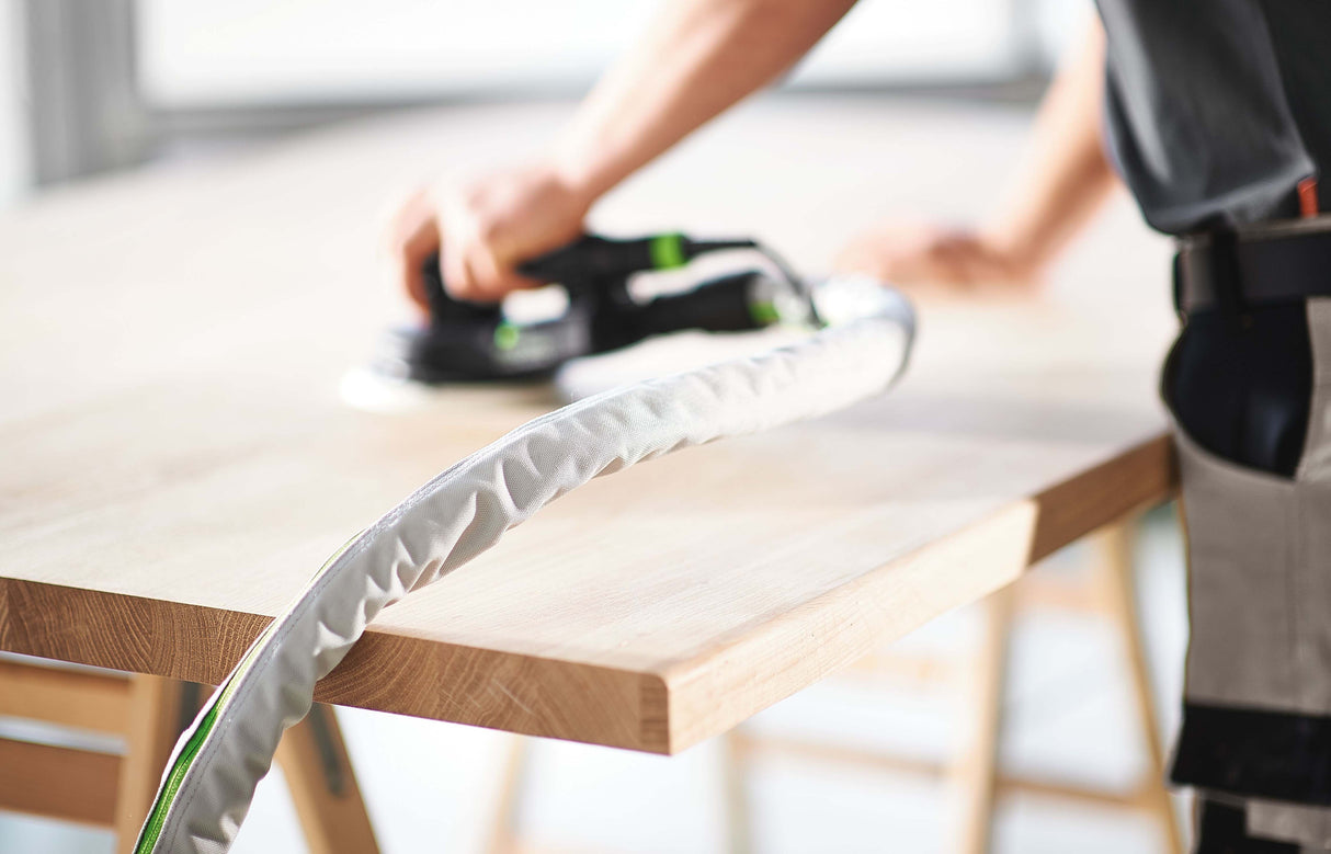 Festool ETS 150/5 Orbital Sander in Systainer, ideal for intermediate sanding with 5mm stroke for quality finish and high material removal