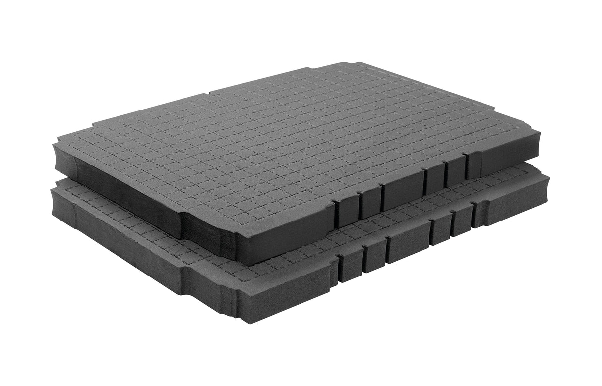 Festool Systainer3 Medium Foam Insert 2-Pack - Customizable diced foam for versatile tool organization