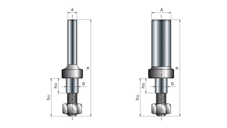 Freud 8mm Shank Arbor for Slot Cutter Bits