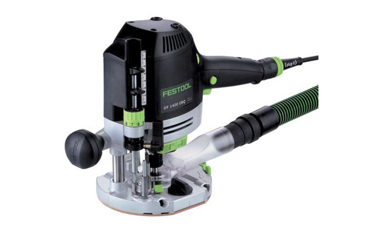 Festool OF 1400 70mm Plunge Router in Systainer, ideal for precision routing tasks