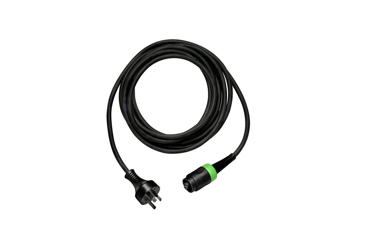 Festool Plug-it Cable Heavy Duty Rubber 7.5m in use with quick tool change system