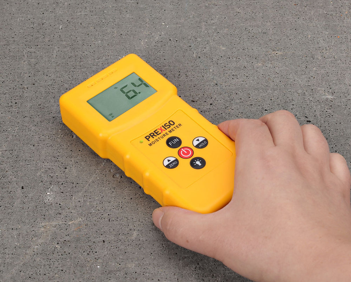 Pinless Prexiso Moisture Meter Inductive for Australian woodworking - angled view