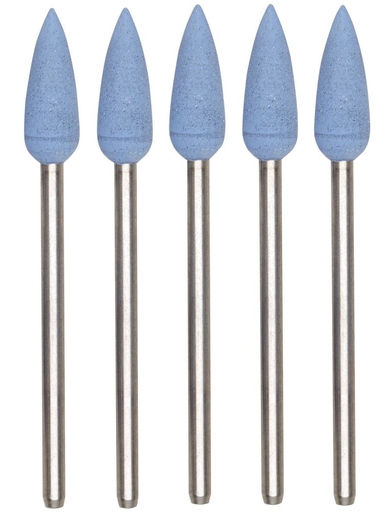 PROXXON 5mm Silicon Bullet Shaped Flexible Polishers for Precise Polishing
