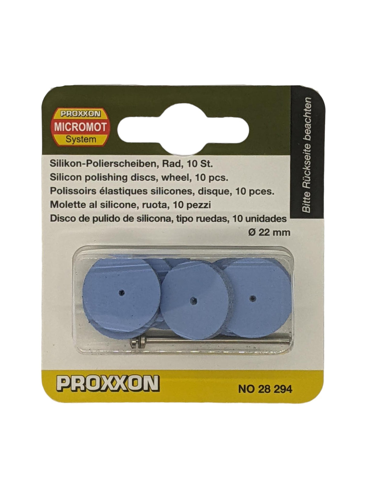 Flexible silicone polishing wheels pack of 10 for high-quality surface smoothing and polishing on various materials