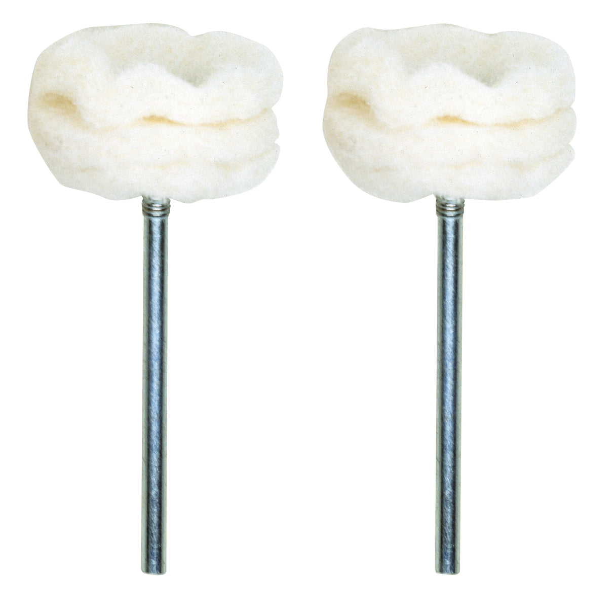 Felt polishers for metals, ceramics, and woods. Pack of 2, 22mm cylindrical. Australian woodworking tools store