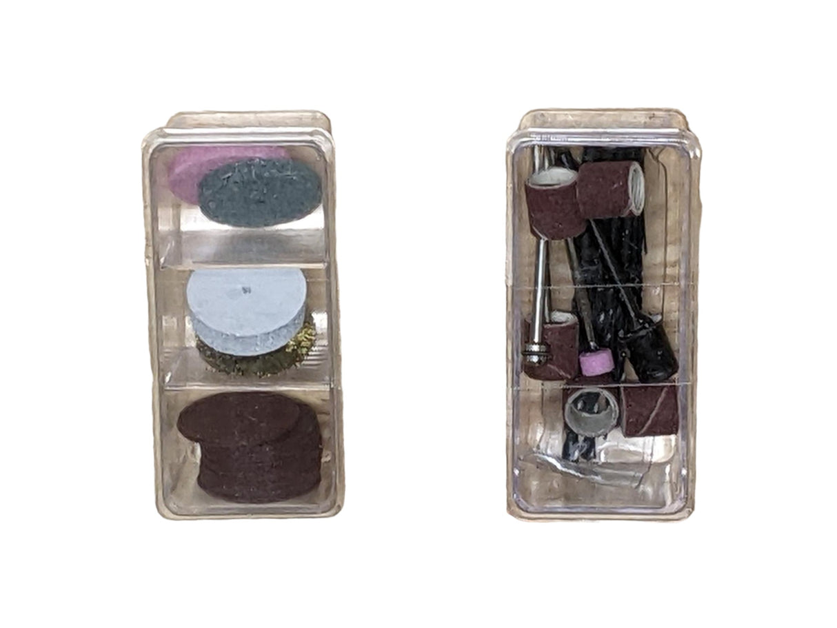 PROXXON MICROMOT FBS-240/E Rotary Tool Kit in use drilling wood