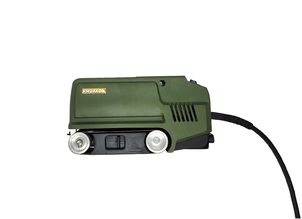 Compact and powerful PROXXON BBS/S Palm Belt Sander in Australian woodworking tools store