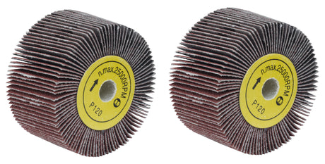 PROXXON 120 Grit Grinding Mop Cylinders for Cylinder Sanders - Australian Woodworking Tools