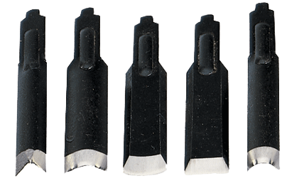 PROXXON Set of 5 Carving Blades for MICROMOT MSG Power Carver bimetal blades from Japan