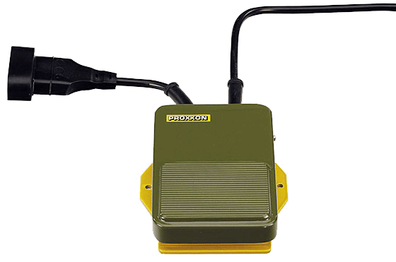 PROXXON Footswitch for portable and stationary machines up to 500W, compatible with AU plug