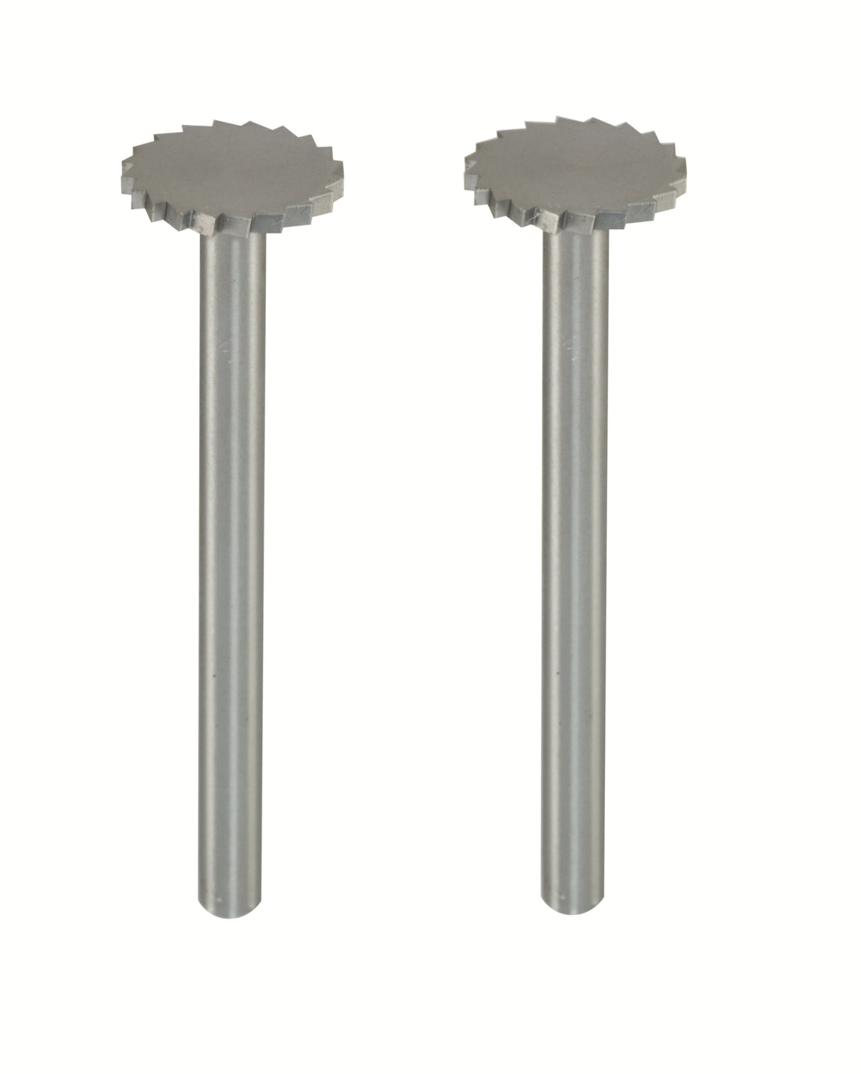 PROXXON Tungsten Vanadium Disc Milling Bits for Rotary Tools, precise flutes for freehand work on wood and metals