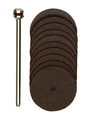 PROXXON 22mm Corundum Cutoff Wheels for versatile workshop cutting tasks