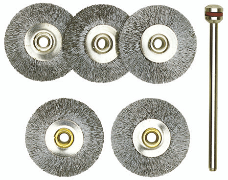 High-quality PROXXON 22mm Steel Cleaning Wheel for MICROMOT Drill Grinders