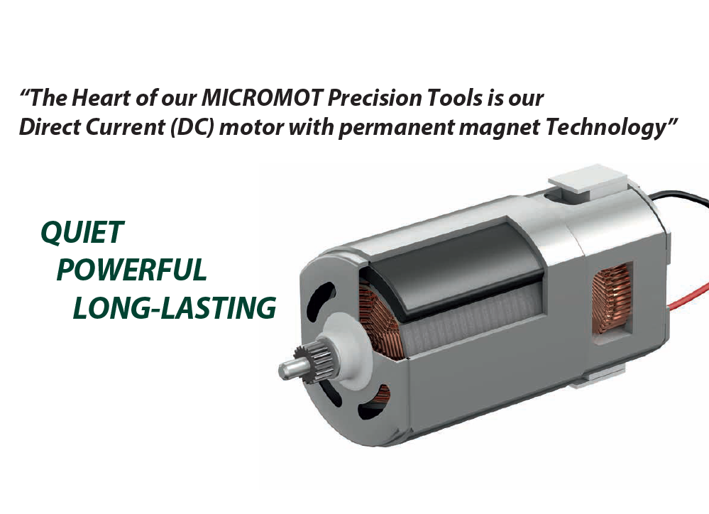 PROXXON MICROMOT RBS/A Tube Belt Sander Kit in use, providing precision grinding in tight spaces
