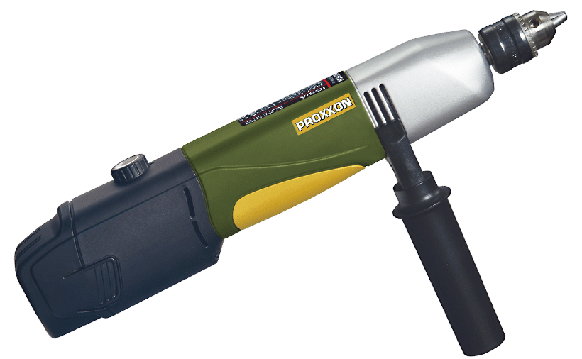 PROXXON MICROMOT IGS/A Industrial Straight Grinder with variable speed control in action