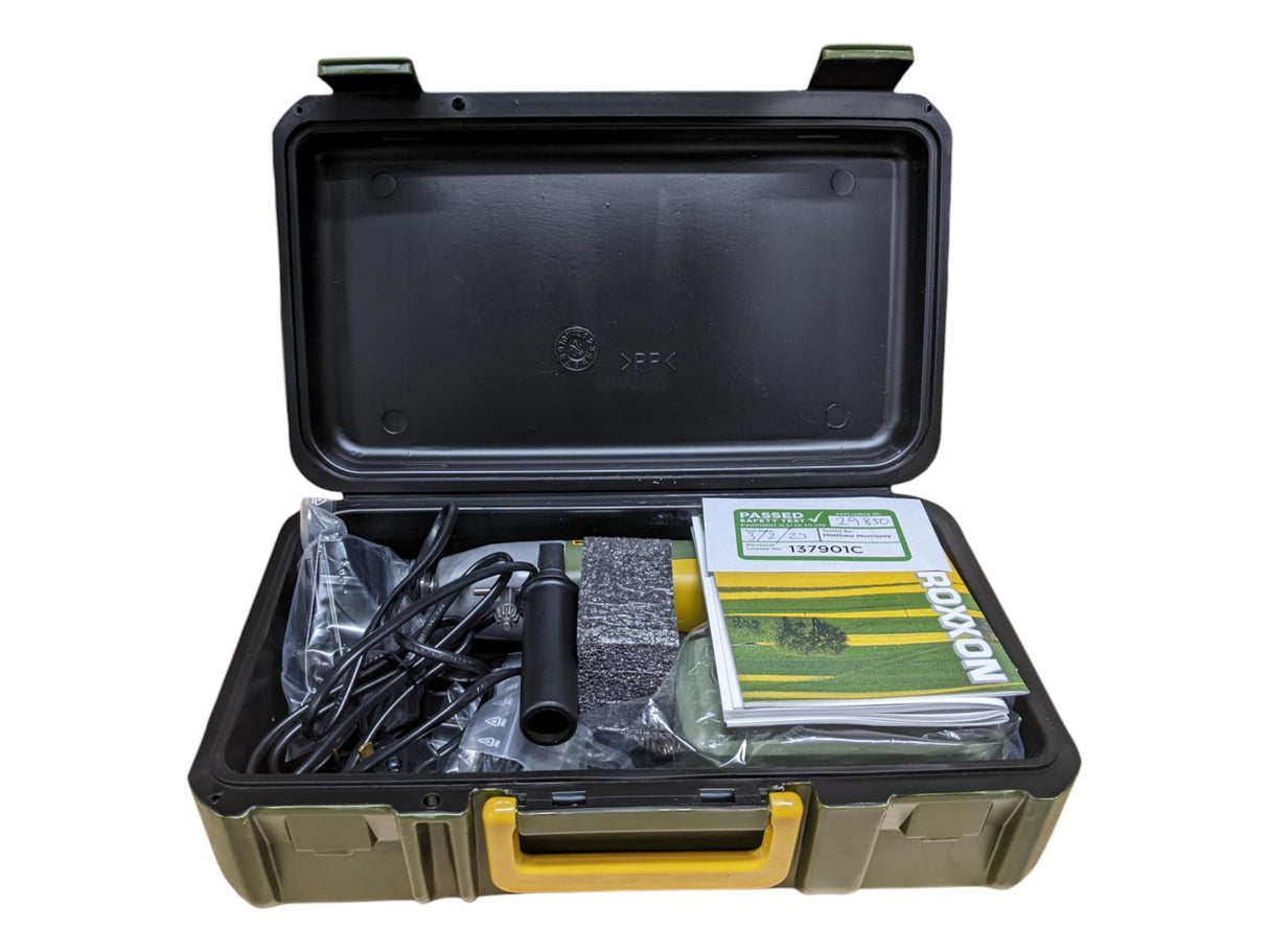 PROXXON IGS/A Industrial Straight Grinder in use for professional grinding applications