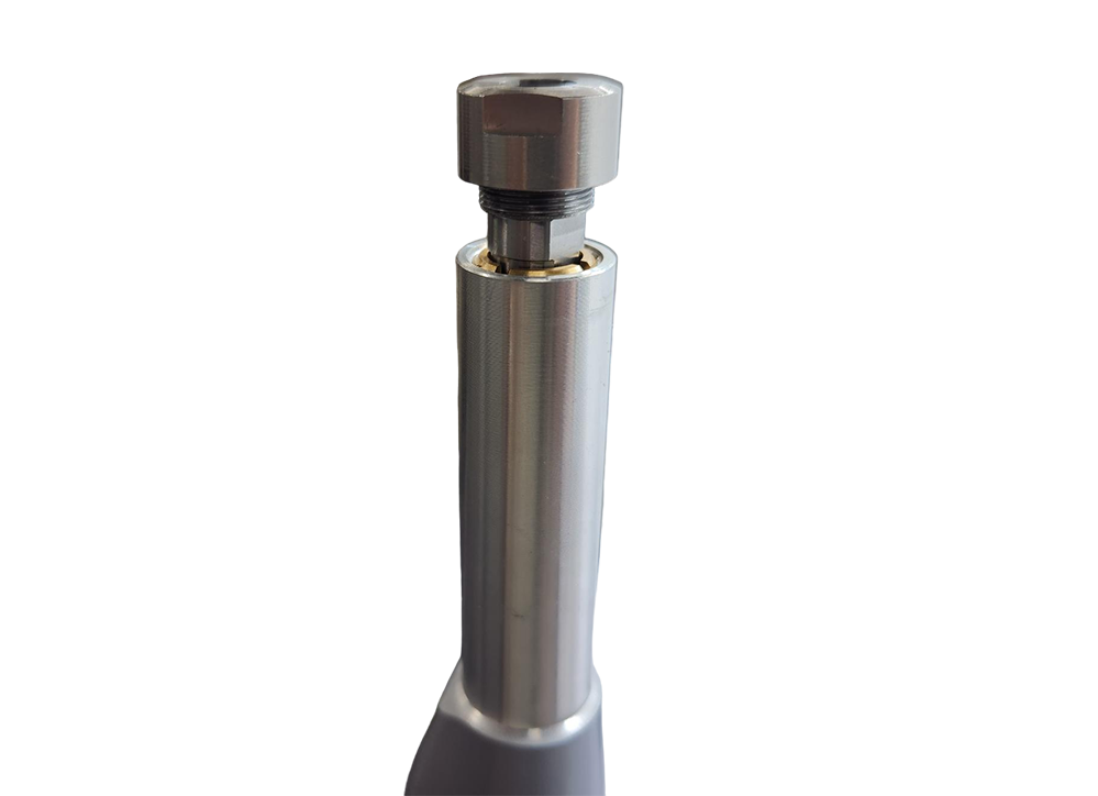 PROXXON MICROMOT WAS/E Cylinder Sander in action, providing precise surface finishing for metals