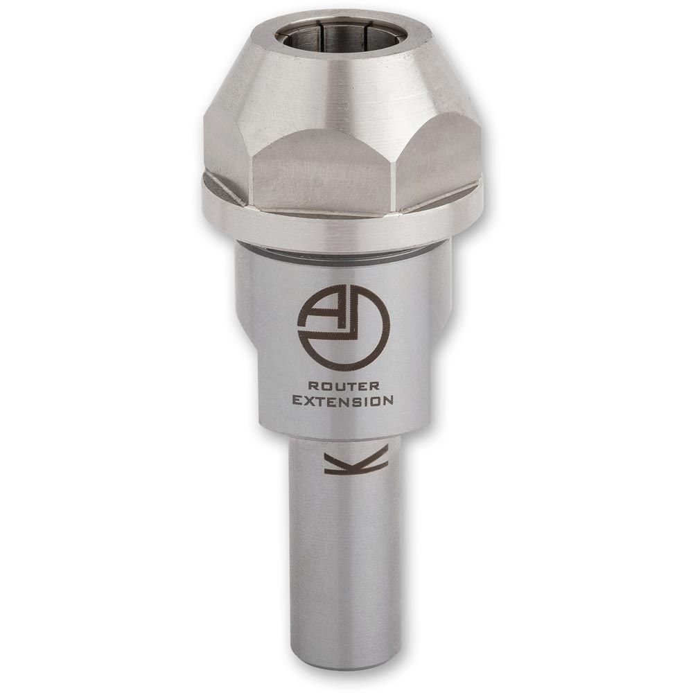 UJK Router Bit Collet Extension 1/2in Shank 1/2in Chuck