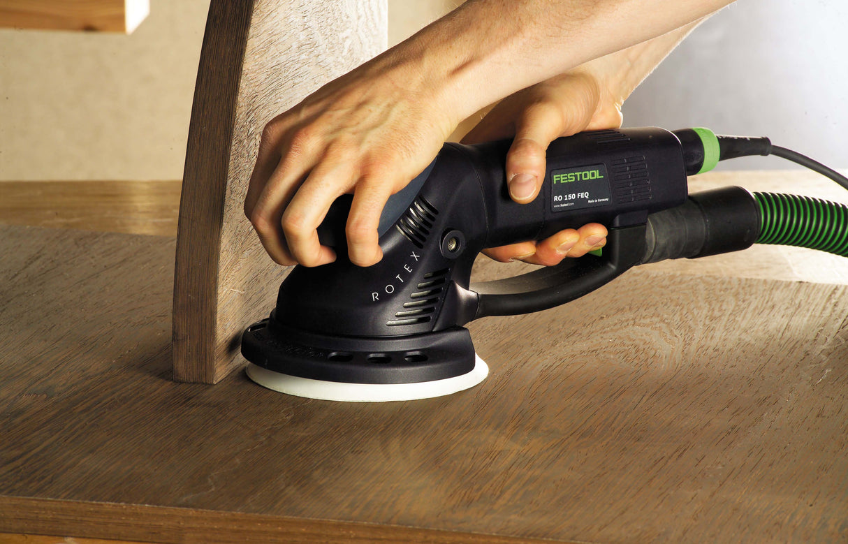 Festool RO 150mm ROTEX sander in Systainer, versatile 3-in-1 tool for sanding and polishing applications