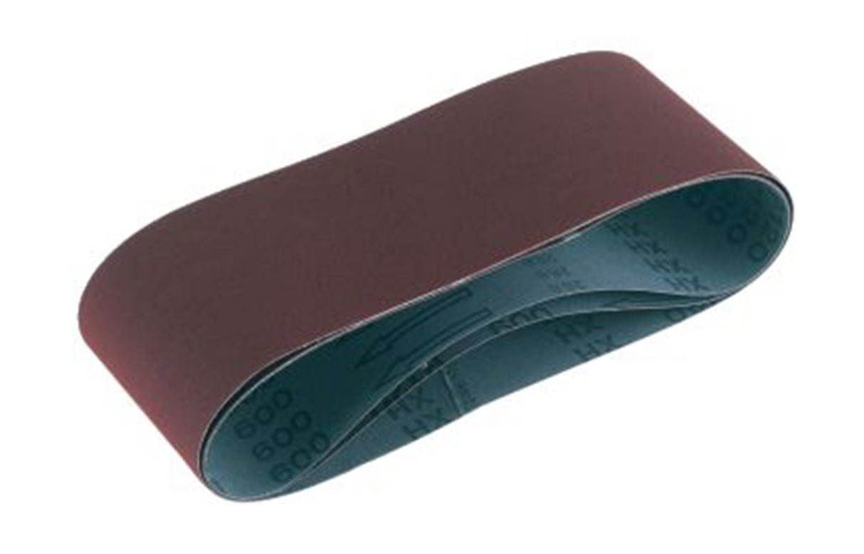 Festool Rubin Abrasive Belt 533x75mm Pack of 10 in use with Festool BS 75 Belt Sander on wood surface