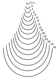 Kirschen Two Cherries Carving Tool Long #11 Gouge