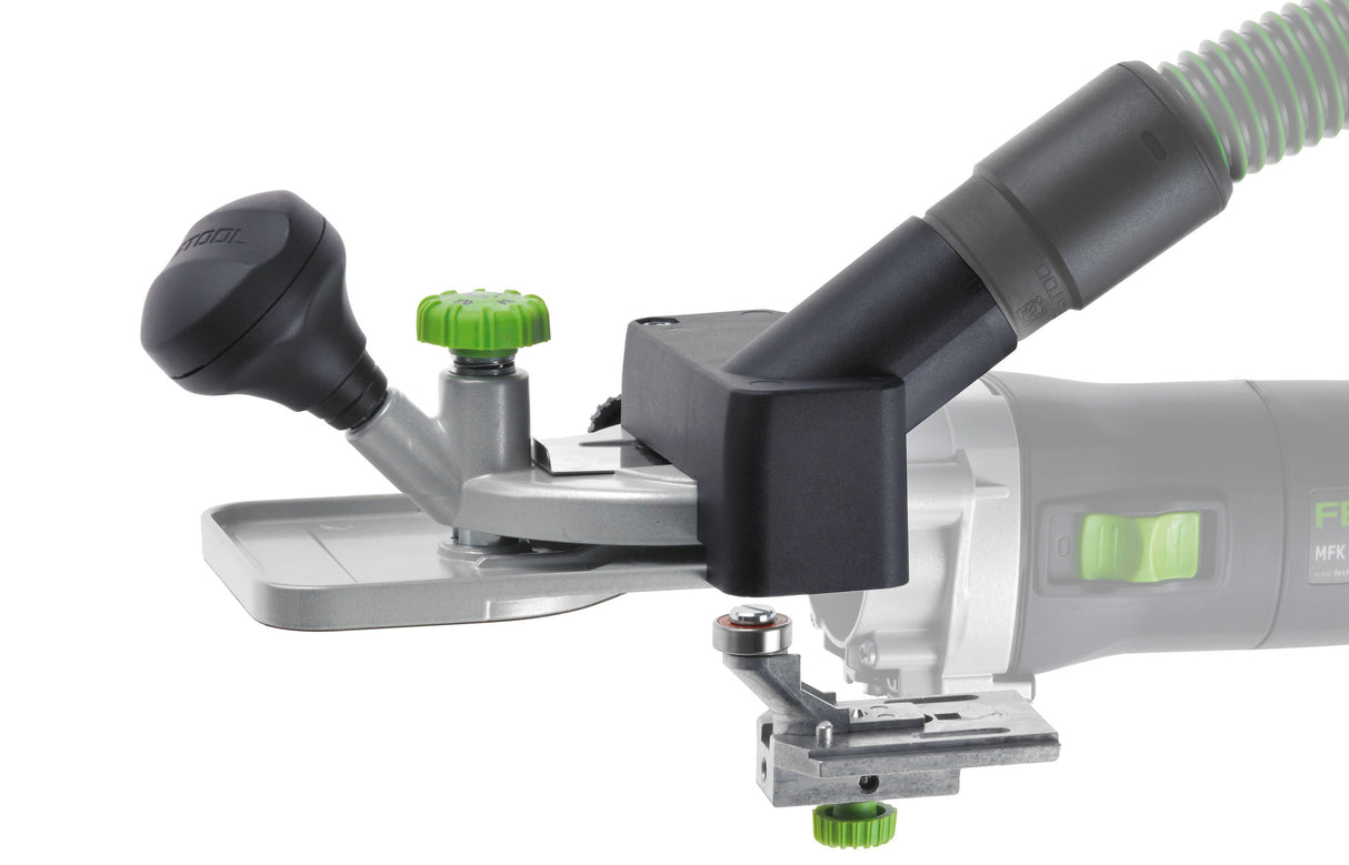 Festool Base Plate 1.5 Degree for Trimmers, ideal for precise edge trimming with fine adjustment capabilities