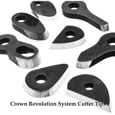 Crown Revolution System Cutter Tips