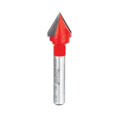 Freud V Groove Router Bit - 60 Degree Angle