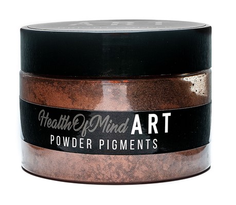 Health of Mind Art Pearlescent Pigment Powder - Bright Copper