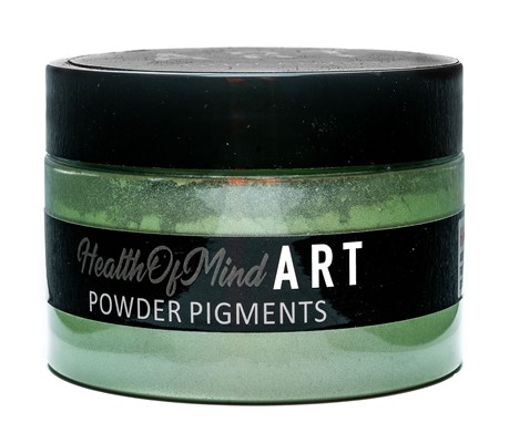 Health of Mind Art Pearlescent Pigment Powder - Guacamole