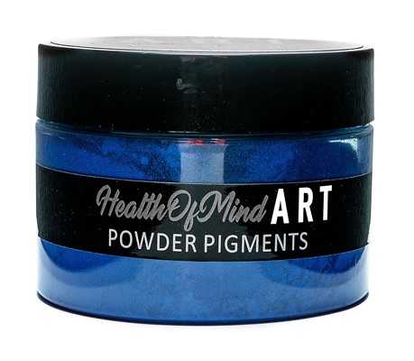 Health of Mind Art Pearlescent Pigment Powder - Ocean Blue