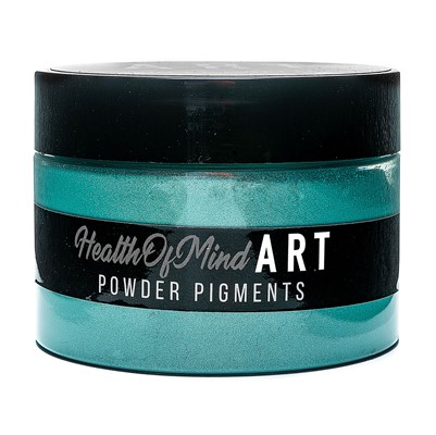Health of Mind Art Pearlescent Pigment Powder - Reef Green