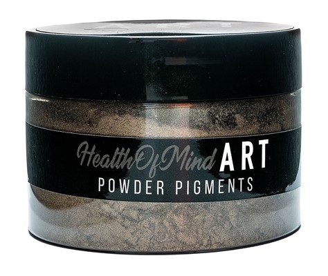 Health of Mind Art Pearlescent Pigment Powder - Toilet Brown