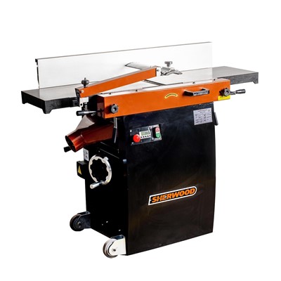 Sherwood 12in Lift-Up Combination Planer with Spiral Carbide Cutter Head