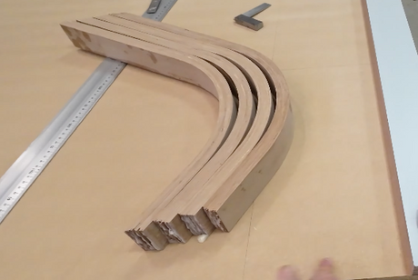 How to Glue Curved Laminations for Consistent Results