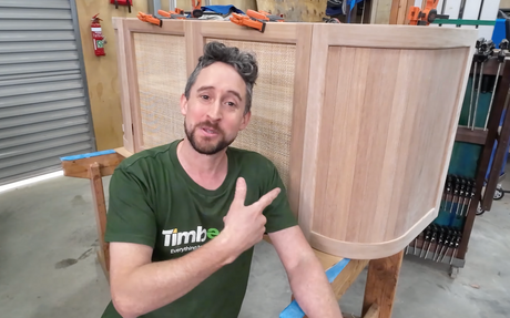 How to Install Rattan Using Timber Splines