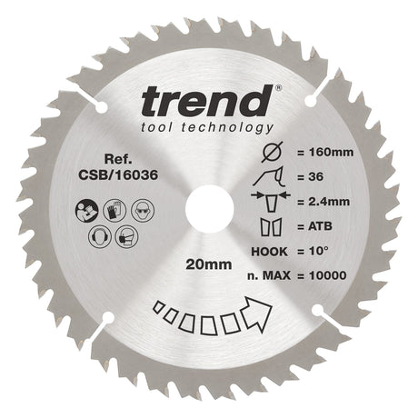 Trend General Purpose Saw Blades